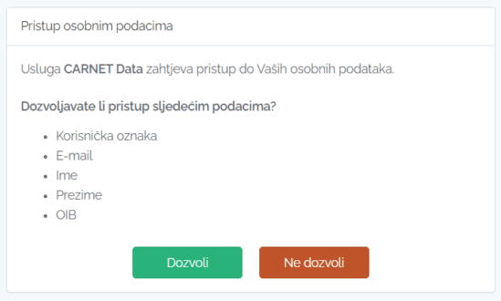 Pristup osobnim podacima